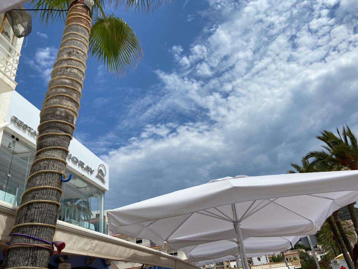 Javea Au Port Vue Mer Devant La Plage Grand Appartement Terrasse Clim Et Wifi Eksteriør bilde