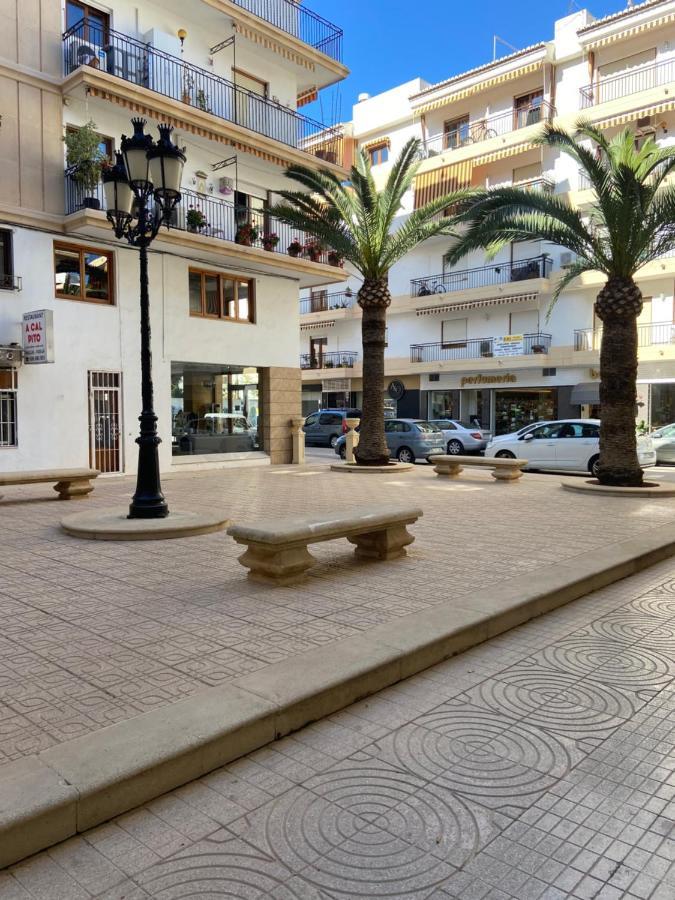 Javea Au Port Vue Mer Devant La Plage Grand Appartement Terrasse Clim Et Wifi Eksteriør bilde