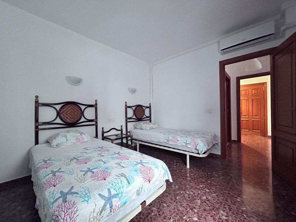 Javea Au Port Vue Mer Devant La Plage Grand Appartement Terrasse Clim Et Wifi Eksteriør bilde